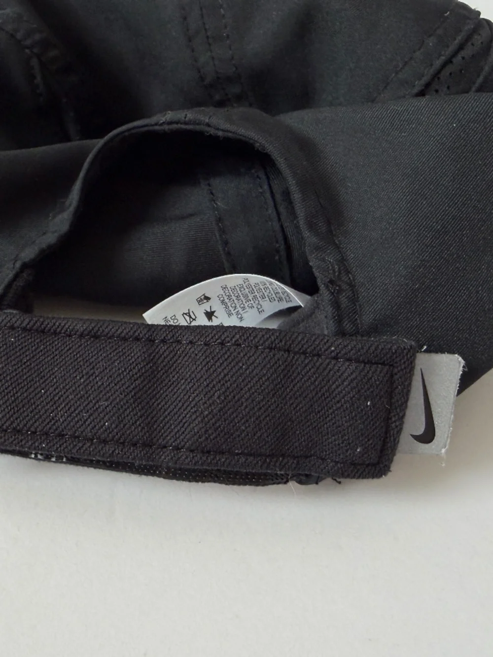 Nike Featherlight Dri-FIT Hat OSFA Black Running Performance Cap